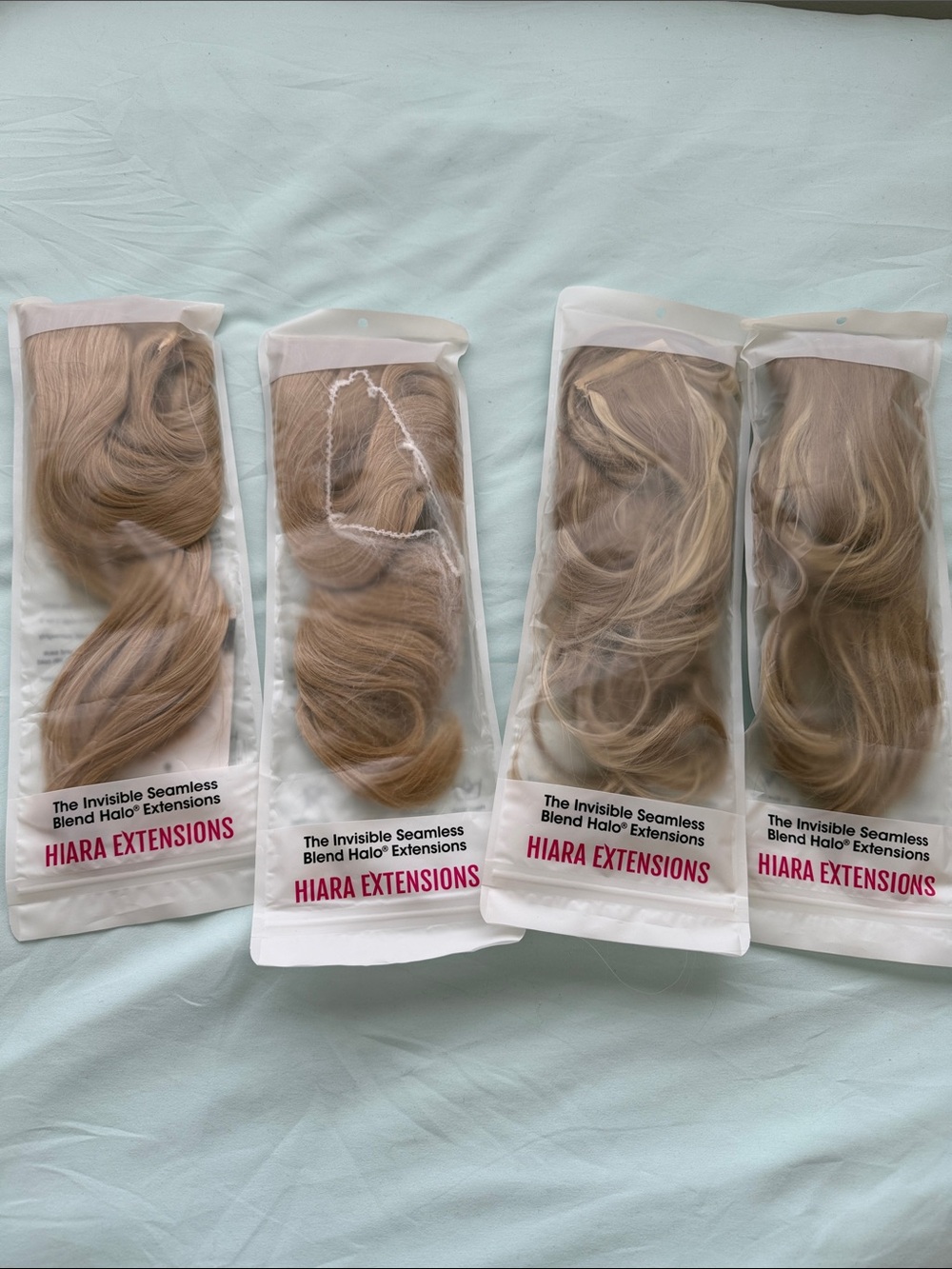 Hiara Extensions Invisible Halo Hair - Light Brown Blend